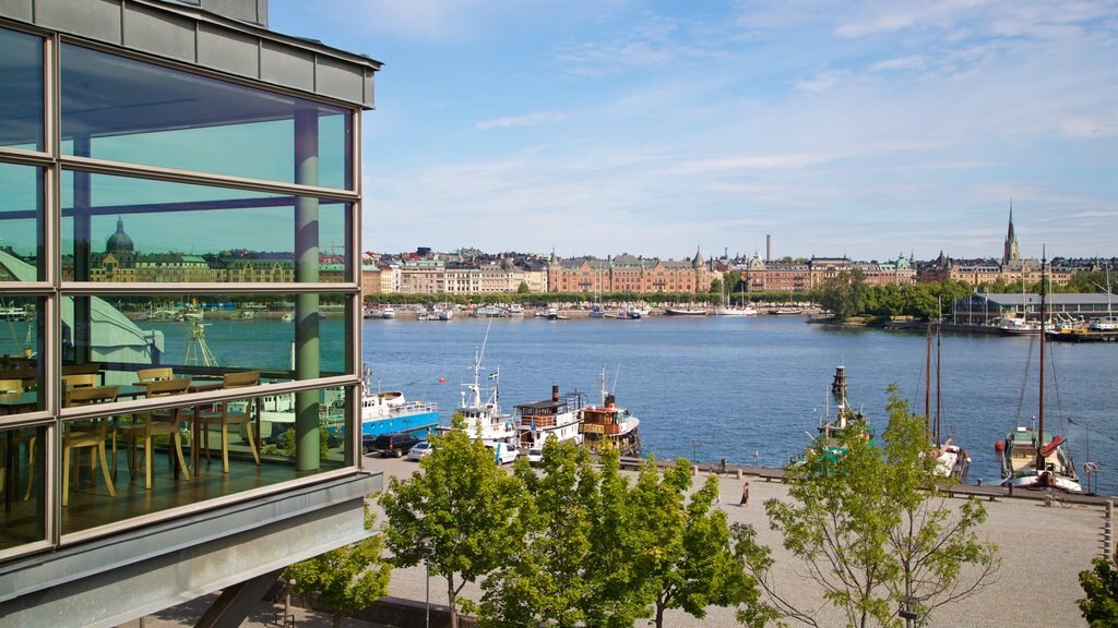 Museum of Modern Art featuring a bay or harbour