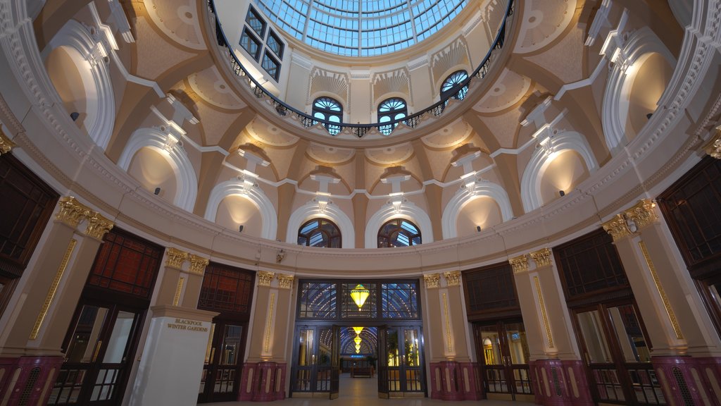 Winter Gardens showing heritage elements and interior views