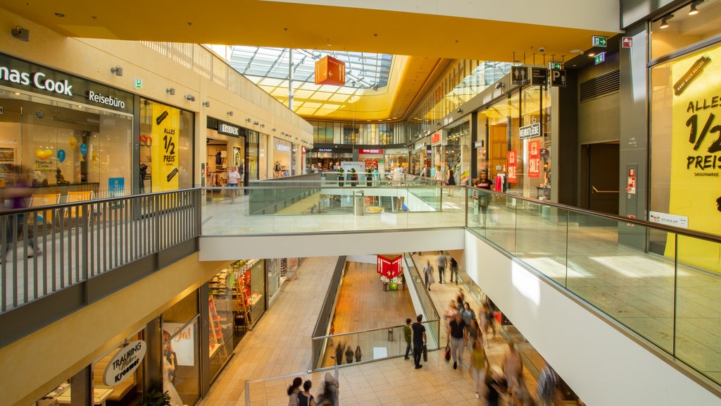 Thier-Galerie showing interior views and shopping