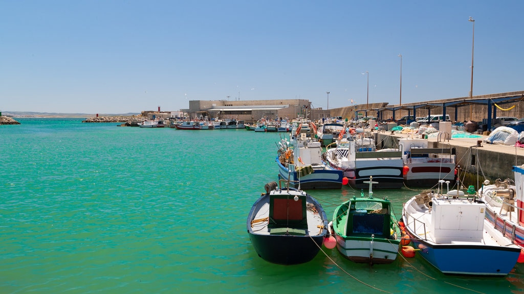 Puerto de Conil showing a bay or harbor