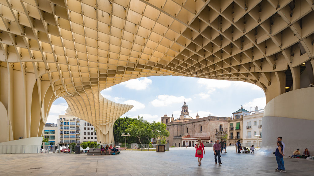 Metropol Parasol showing modern architecture