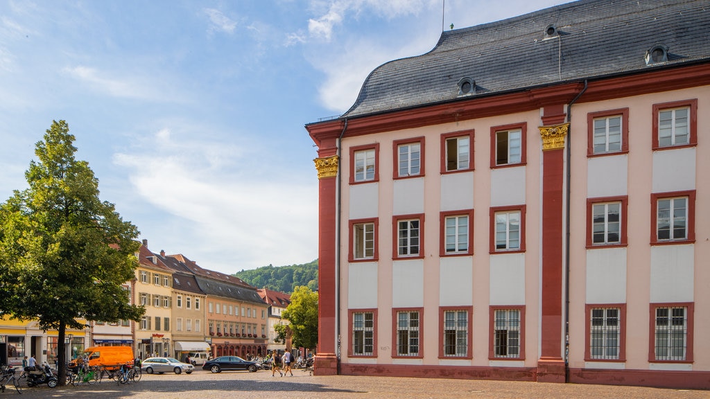 Ancien campus de l\'Université d\'Heidelberg qui includes éléments du patrimoine