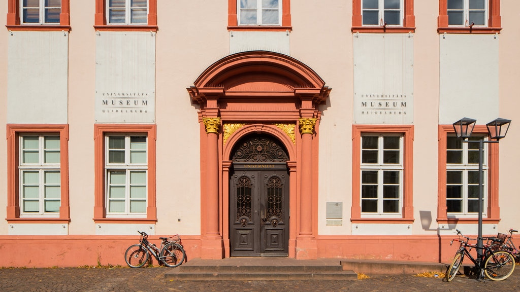 Ancien campus de l\'Université d\'Heidelberg qui includes éléments du patrimoine