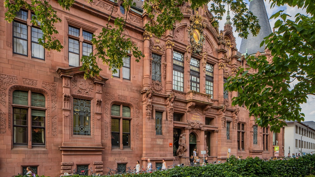 Universitätsbibliothek welches beinhaltet historische Architektur