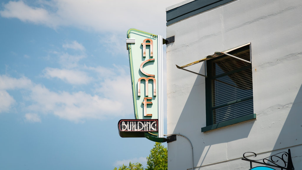 Medford which includes signage