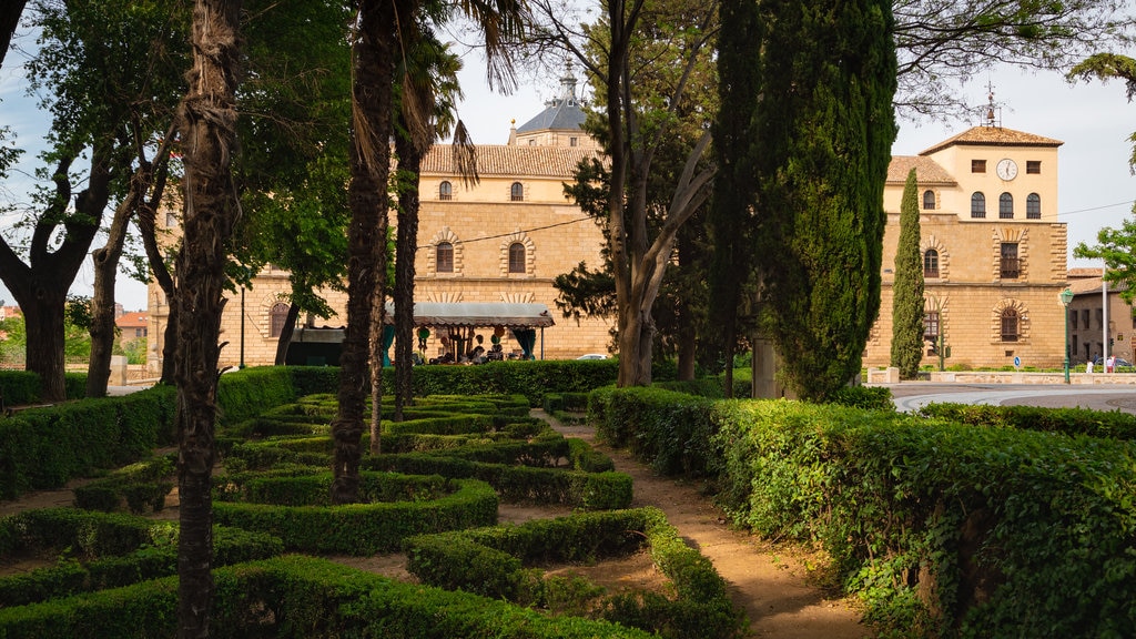 Museo del Hospital de Tavera ofreciendo jardín