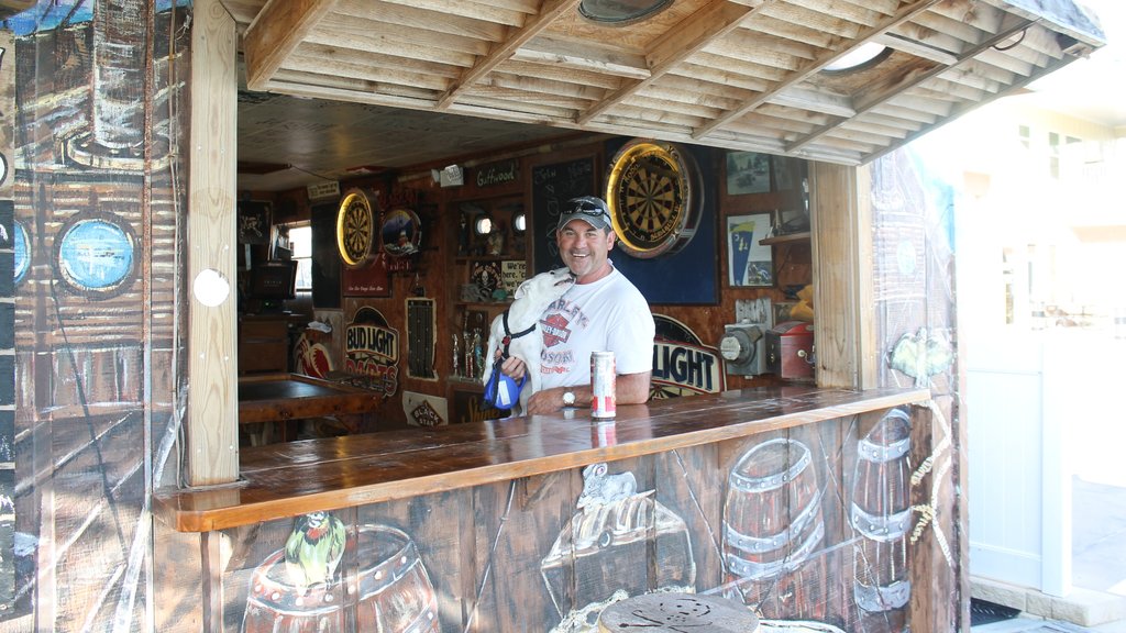 Port Aransas y también un hombre