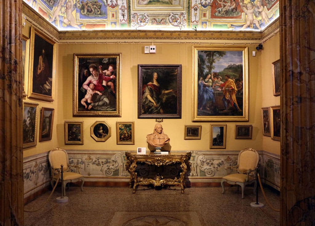 Galleria Corsini, la Camera dell'Alcova, appartamento di Cristina di Svezia - By Sailko (Opera propria)  , via Wikimedia Commons