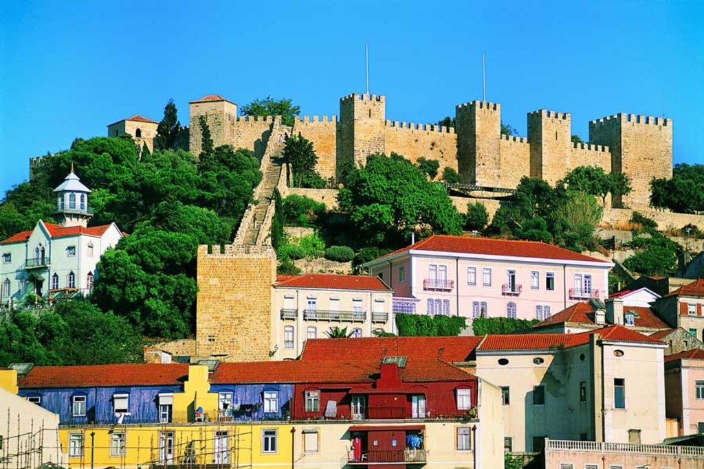 Il Castello di San Giorgio a Lisbona