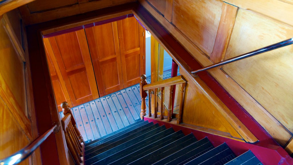 TSS Earnslaw Steamship featuring interior views