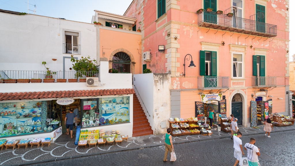 Via Vittoria Colonna showing street scenes as well as a small group of people