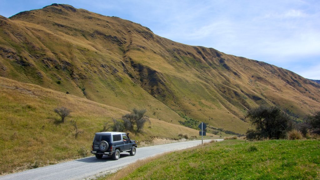 Moke Lake featuring tranquil scenes and 4 wheel driving