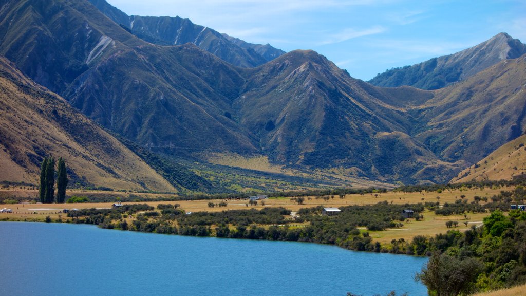 Queenstown que incluye un lago o abrevadero, vistas de paisajes y montañas