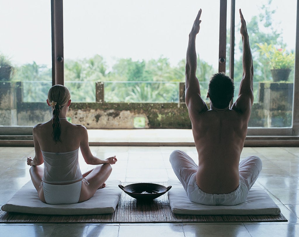 Un weekend con un pizzico di yoga è il piano perfetto.