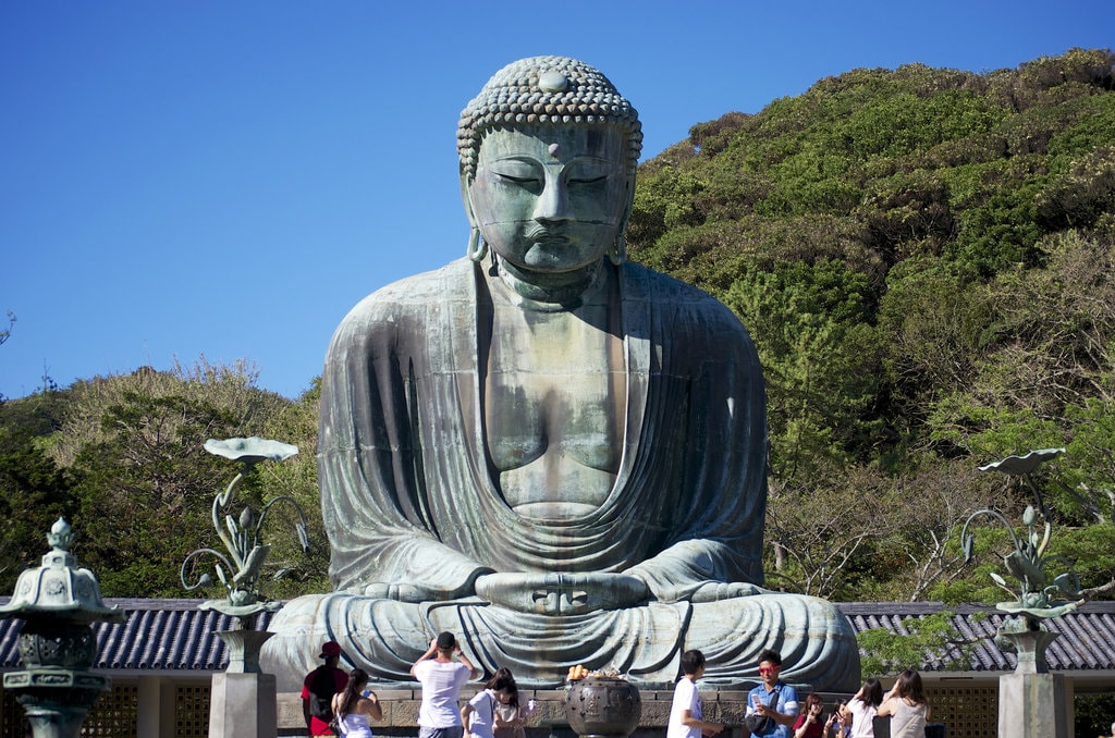 Daibutsu (by Yoshikazu Takada, CC BY 2.0 - https://www.flickr.com/photos/yoshikazut/7844403162 )