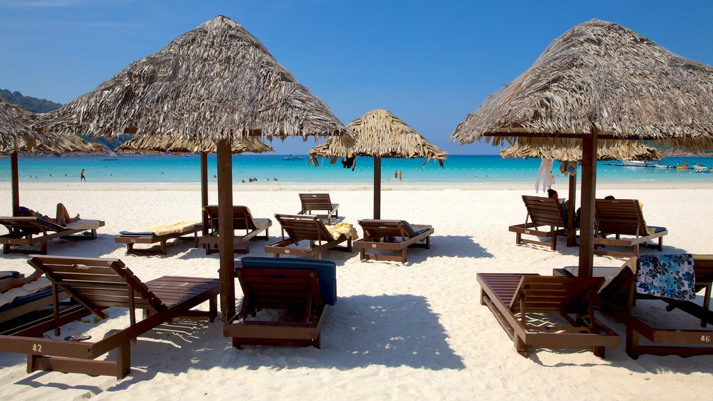 Redang Island showing a sandy beach