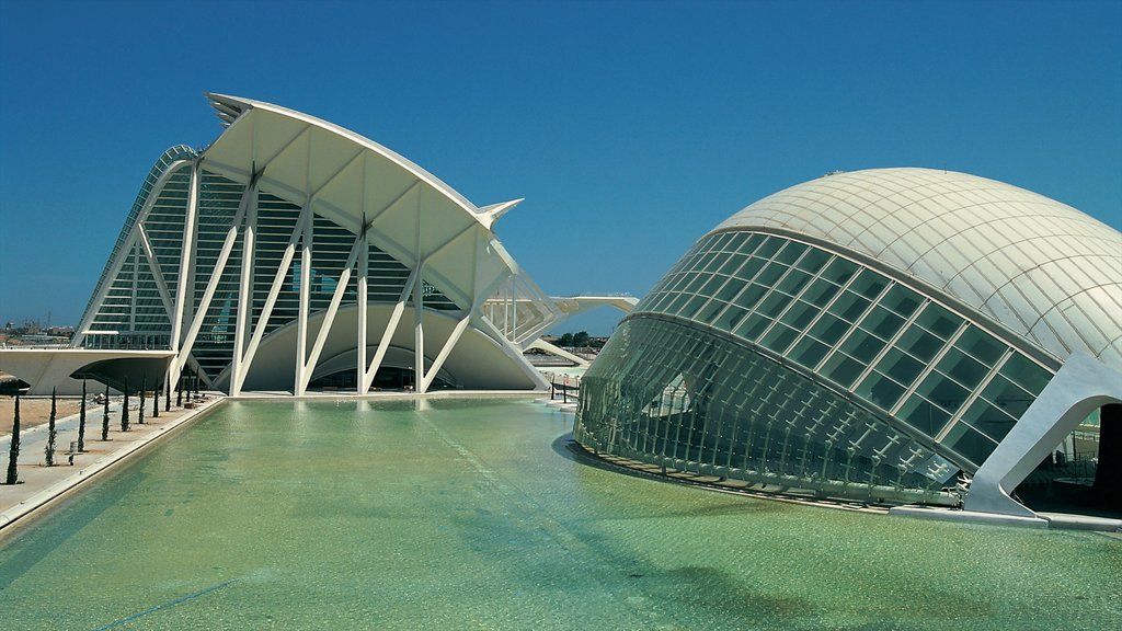 City of Arts and Sciences featuring modern architecture