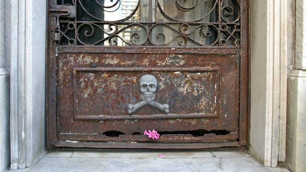 Cementerio de Recoleta mostrando un cementerio