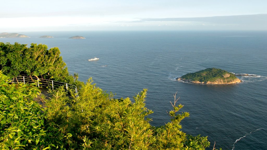 Sugar Loaf Mountain featuring landscape views and island views