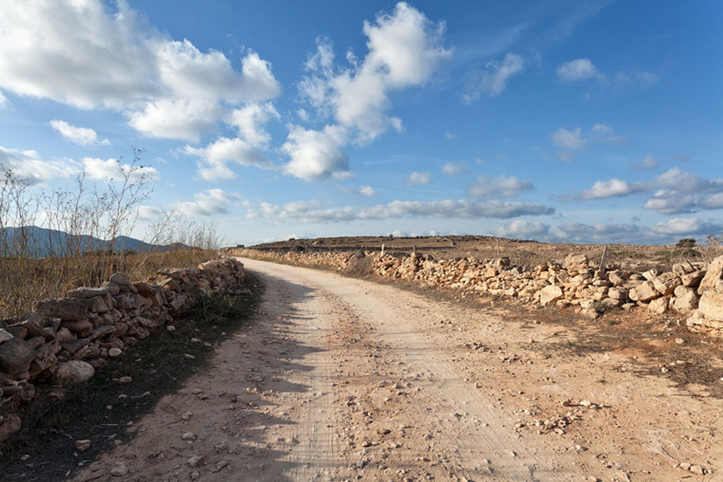 Le strade interne di Favignana.