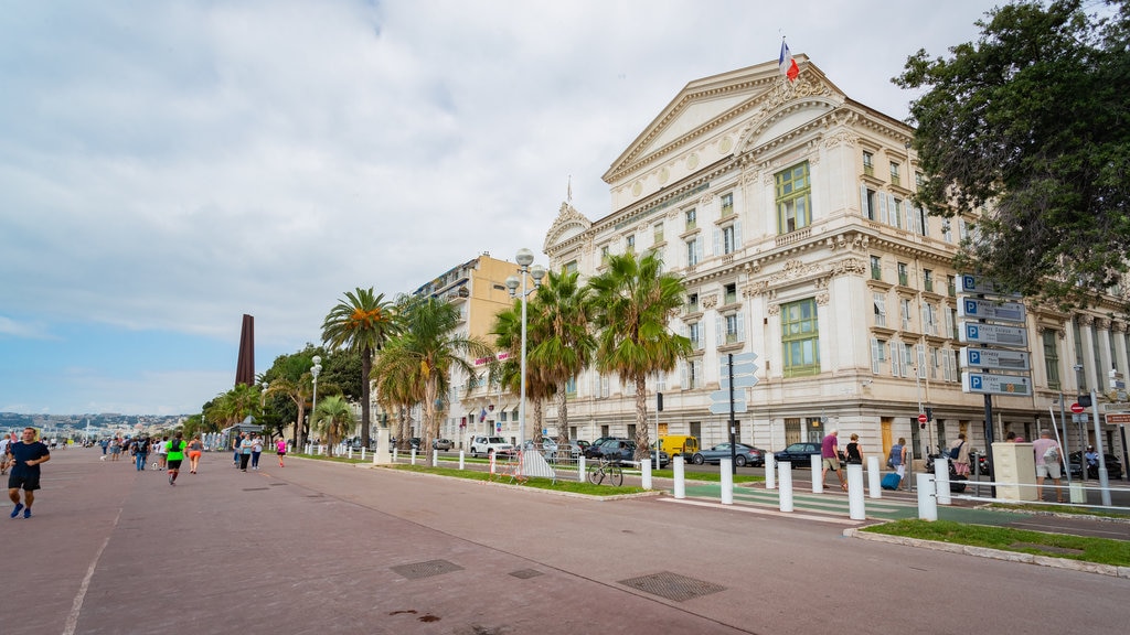 Riviera Francesa que inclui arquitetura de patrimônio