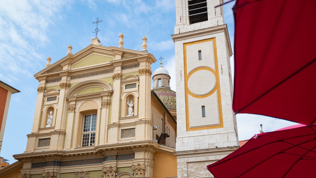 Nice Cathedral featuring heritage architecture and a church or cathedral