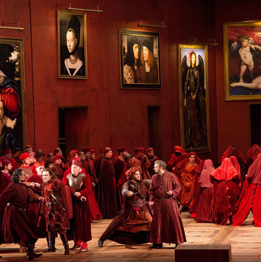 Il grande tenore Placido Domingo nell'opera Simon Boccanegra tra il 12 e 29 aprile a Barcellona. Picture by Christian Michelides- Own work. Licensed under CC BY-SA 3.0 via Wikimedia Commons