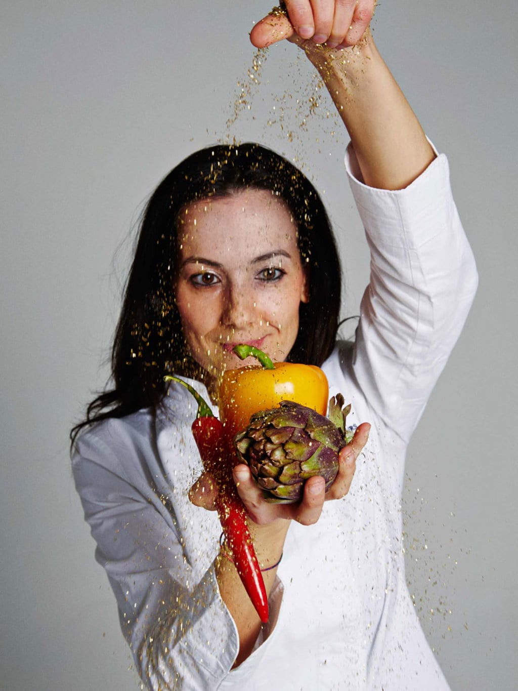 La chef Emanuela Tommolini. Courtesy of Jeunes Restaurateurs d'Europe-Italia