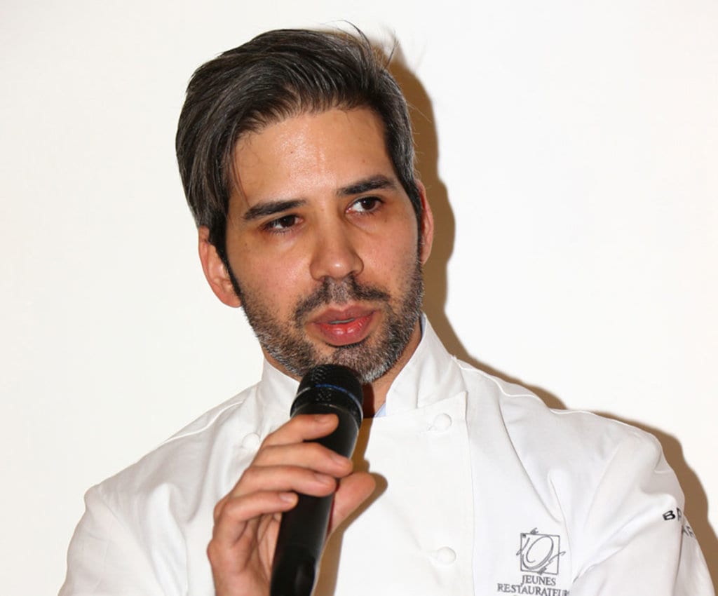 Lo chef Stefano Deidda. Courtesy of Jeunes Restaurateurs d'Europe-Italia