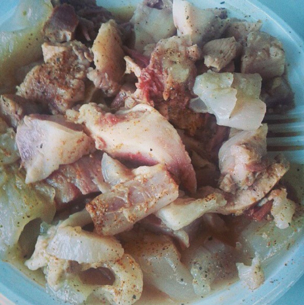 Il Bollito di manzo con la salsa al cren. Picture By christian  , via Wikimedia Commons