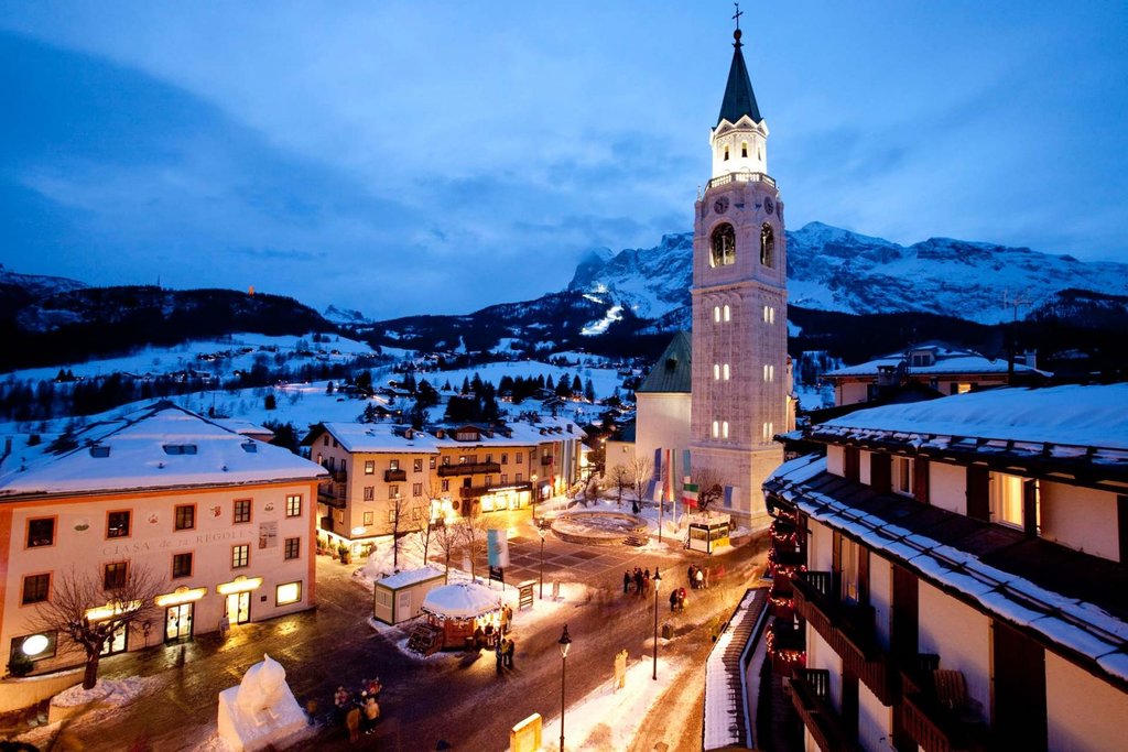 Cortina d'Ampezzo. Photo credit: Corbis