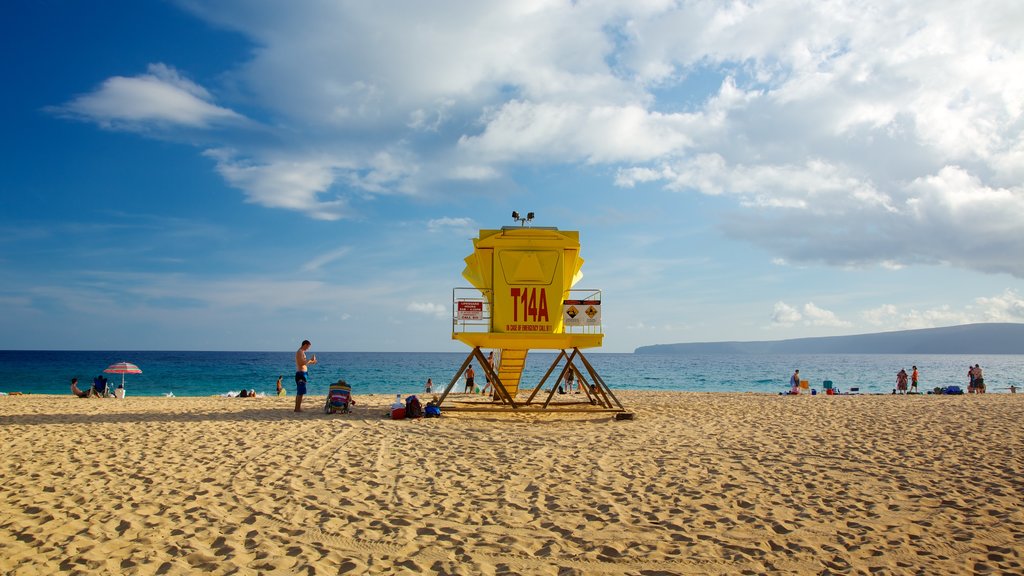 Makena Beach State Park featuring a sandy beach