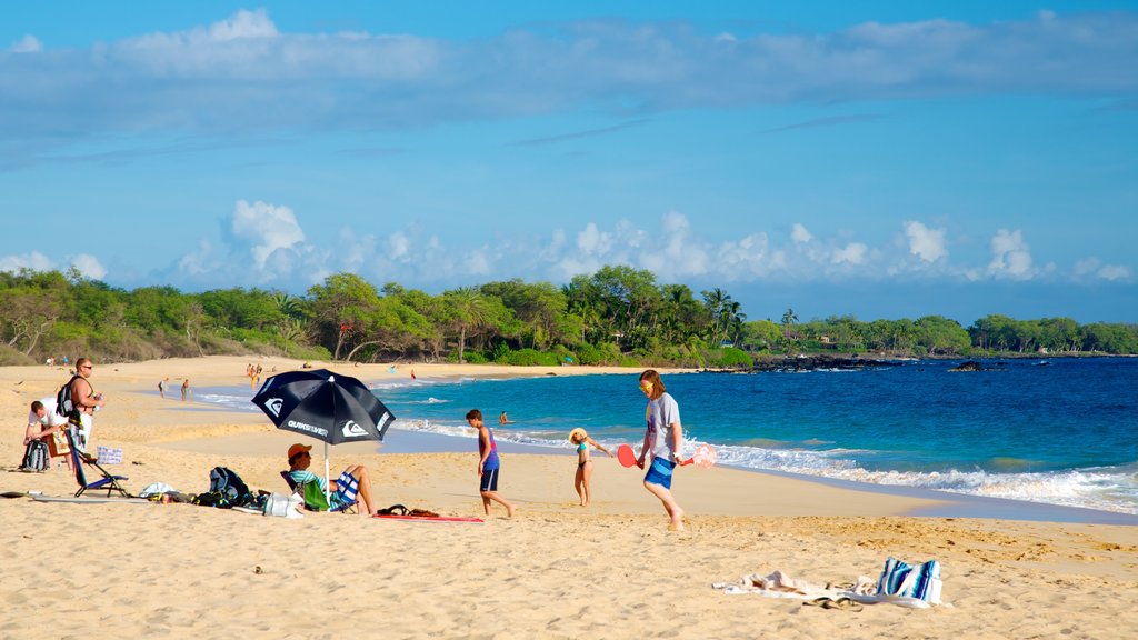 Staatspark Makena Beach toont een zandstrand