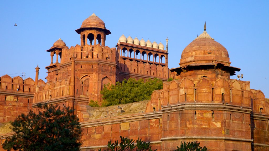 Red Fort featuring a castle and heritage architecture