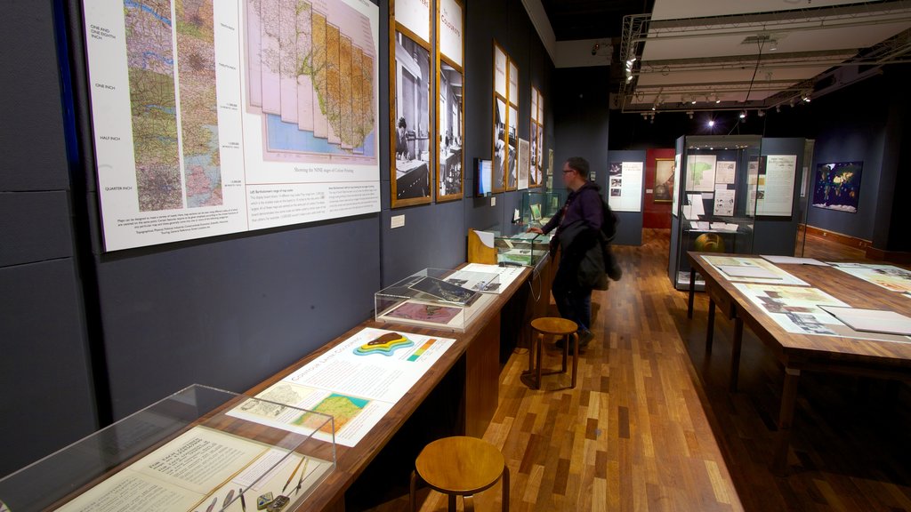 National Library of Scotland featuring interior views