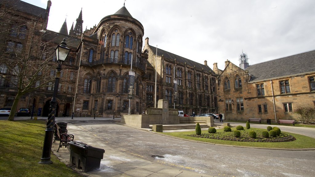 Hunterian Museum ofreciendo arquitectura patrimonial