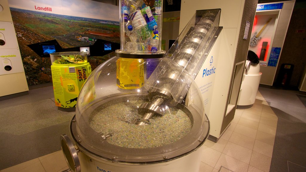 Thinktank Birmingham Science Museum which includes interior views