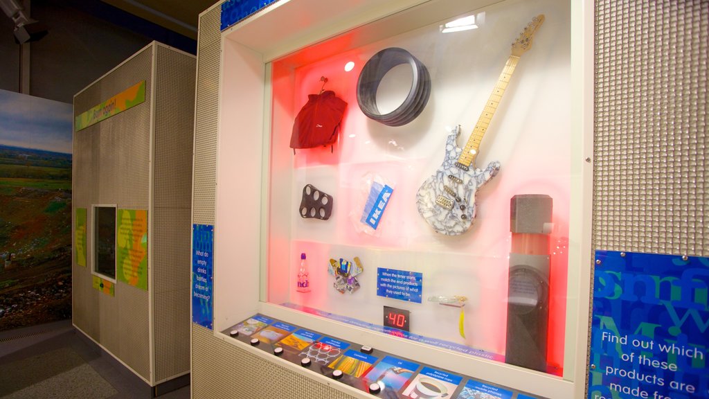 Thinktank Birmingham Science Museum showing interior views