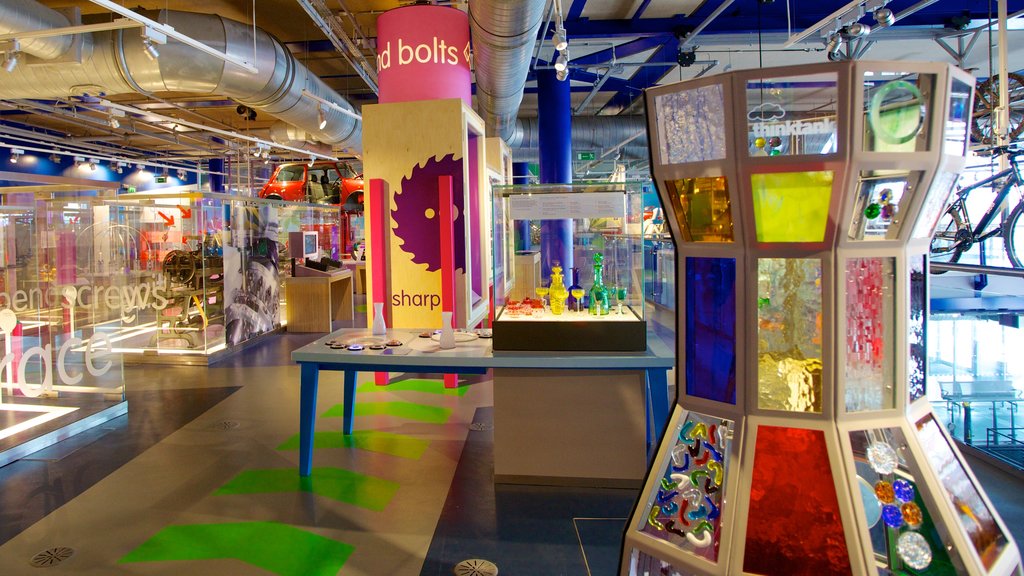 Thinktank Birmingham Science Museum showing interior views