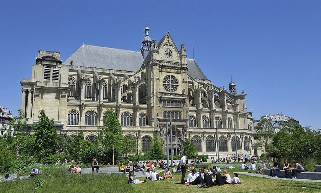 La chiesa di Saint-Eustache a Parigi. Di Rog01 from France (Église Saint-Eustache)  , attraverso Wikimedia Commons