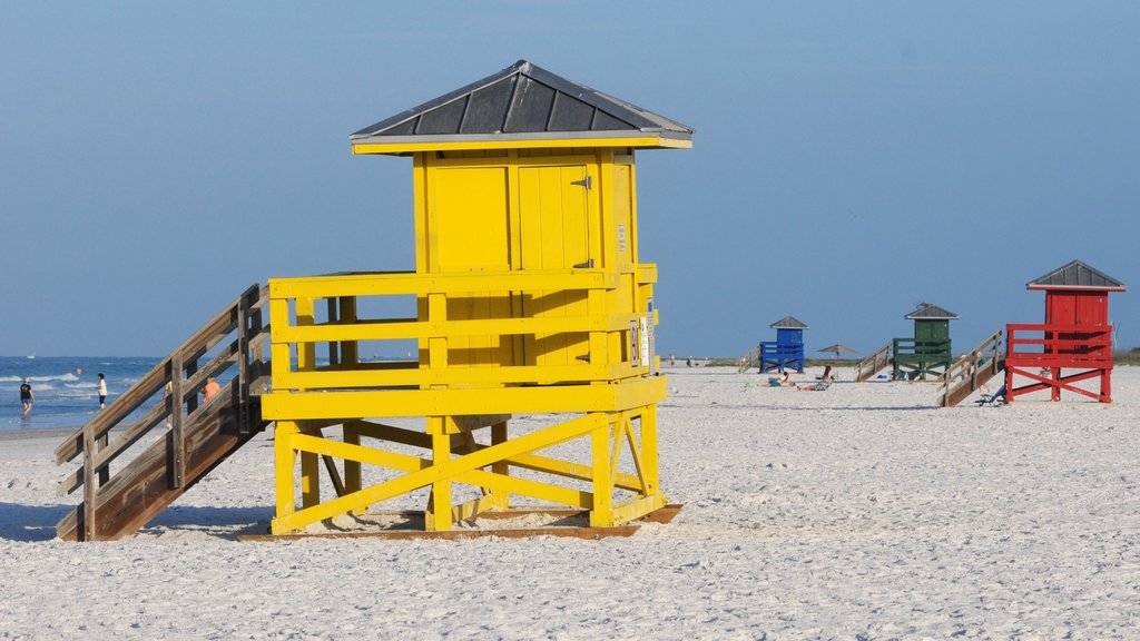 Siesta Key showing a beach