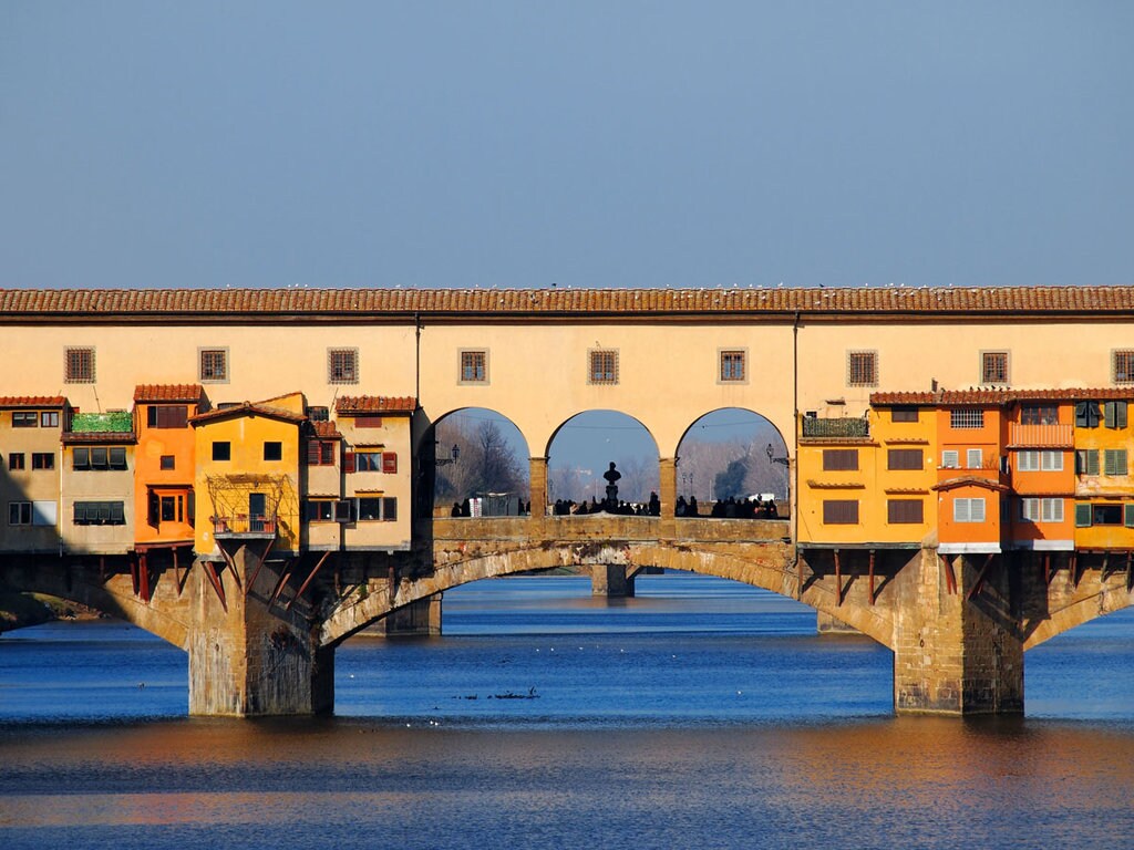 Il Ponte Vecchio sull'Arno. Fonte: EDAM