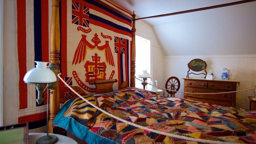 Bailey House Museum showing interior views