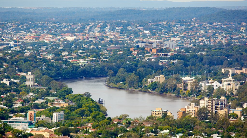 Mt. Coot-Tha showing views