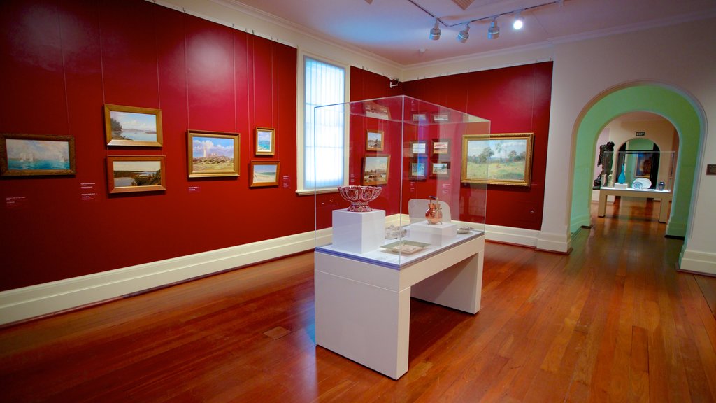 Art Gallery of Western Australia which includes interior views and art