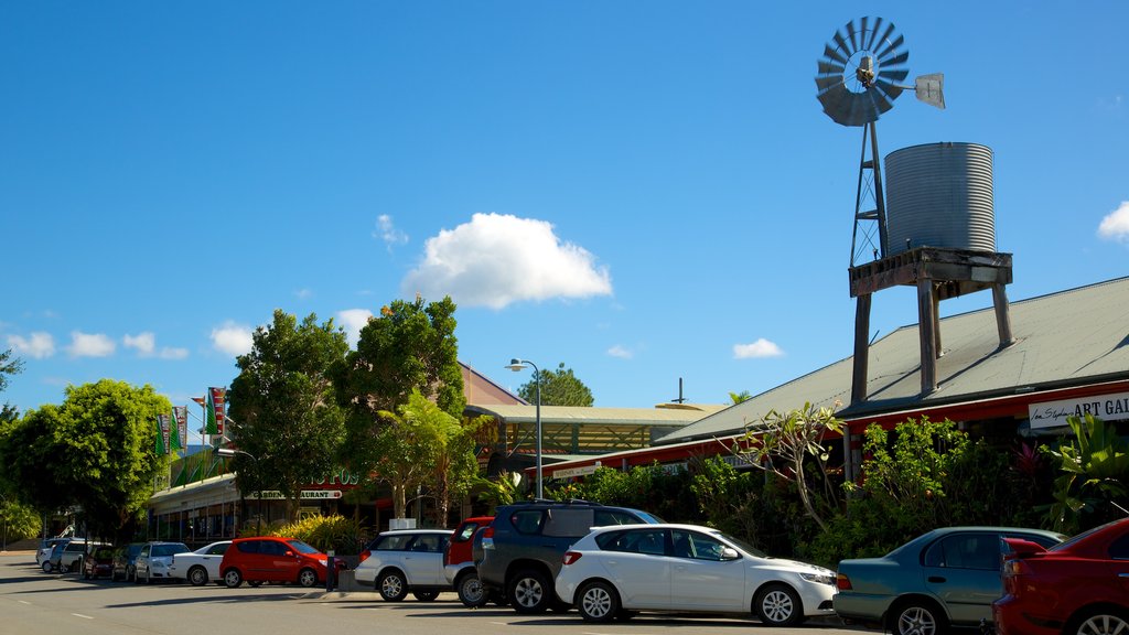 Kuranda showing a windmill