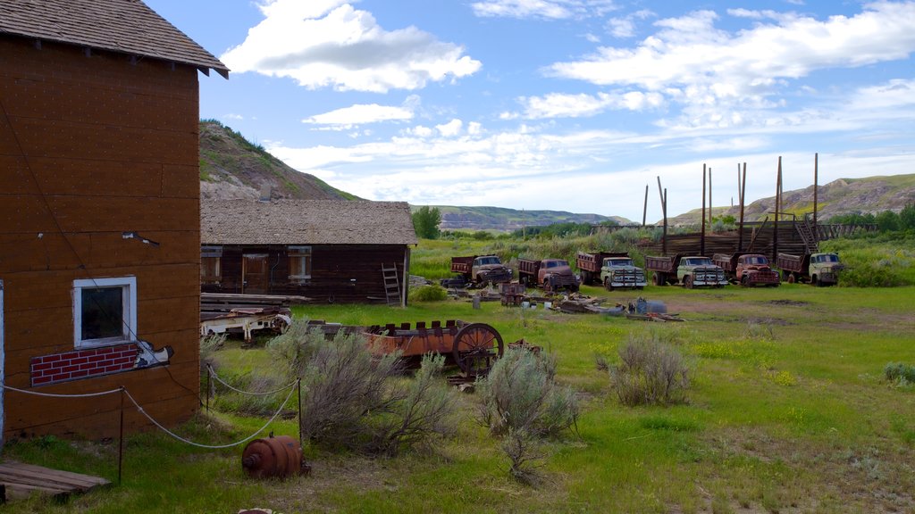 Atlas Coal Mine National Historic Site which includes a small town or village and tranquil scenes