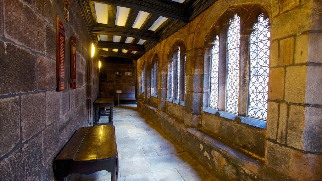 Chetham\'s Library which includes interior views