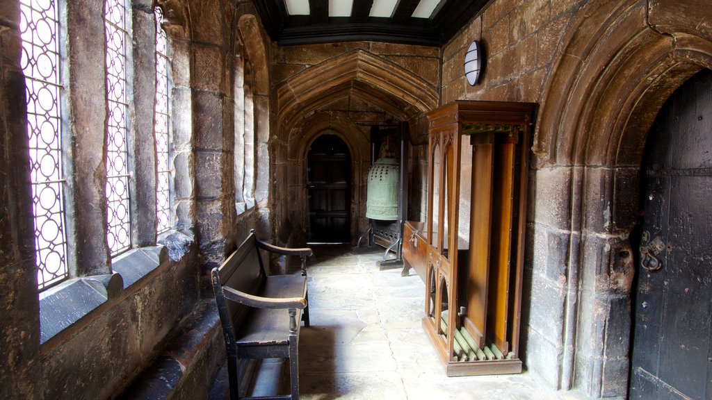 Chetham\'s Library which includes interior views