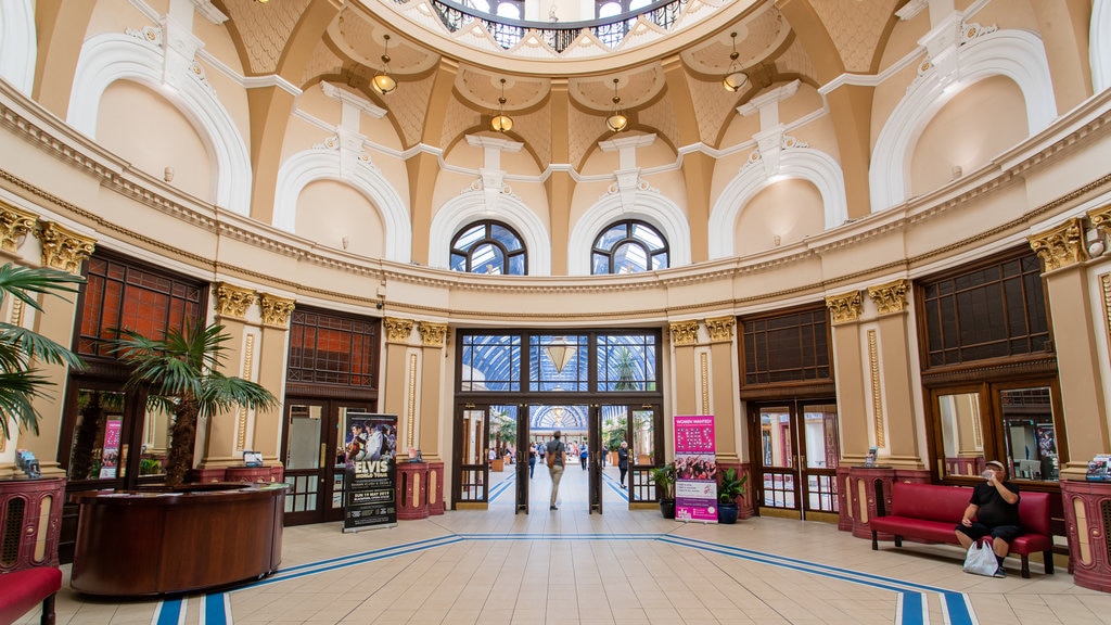 Winter Gardens featuring interior views